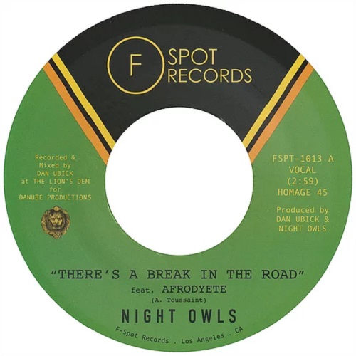 NIGHT OWLS / ナイトオウルズ / THERE'S A BREAK IN THE ROAD / INNER CITY BLUES (7")