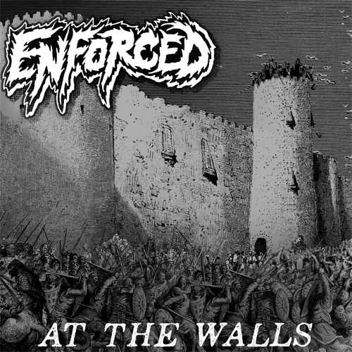 ENFORCED / AT THE WALLS (LP)