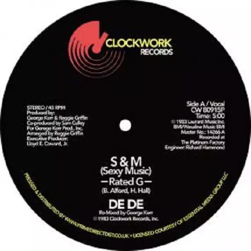 洋楽 DE DE/S & M SEXY MUSIC (US 12\