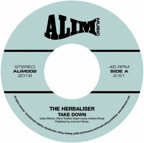 HERBALISER / ハーバライザー / TAKE DOWN / SOME THINGS FEAT.RODNEY P & TIECE 7"