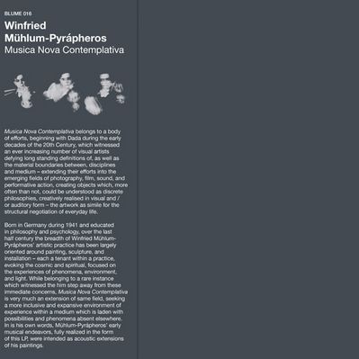 WINFRIED MUHLUM-PYRAPHEROS / MUSICA NOVA CONTEMPLATIVA
