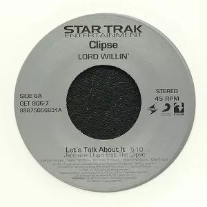 Clipse / Lord Willin'（2LP）レコード Clipse / Lord Willin'（2LP）レコード