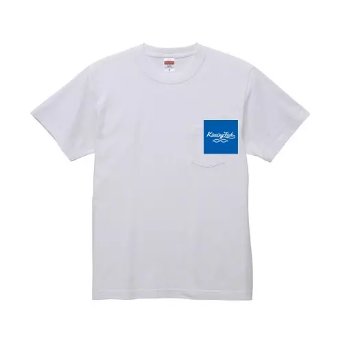 Kissng Fish Records / Kissng Fish Pocket T-shirt <M>