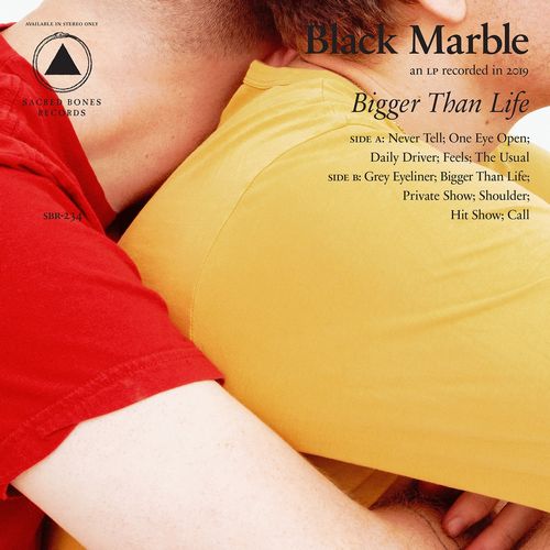 BLACK MARBLE / BIGGER THAN LIFE (RED & WHITE SPLIT VINYL)