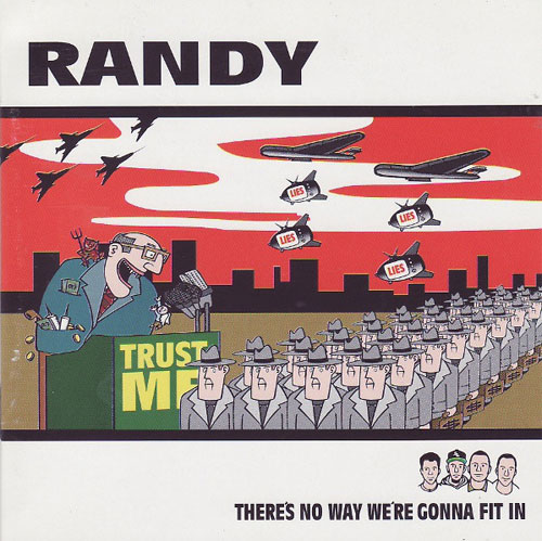 RANDY / ランディー / THERE'S NO WAY WE'RE GONNA FIT IN (LP)