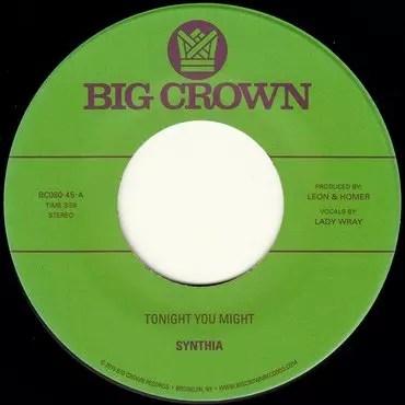 SYNTHIA / TONIGHT YOU MIGHT / DISSOLVE (7")