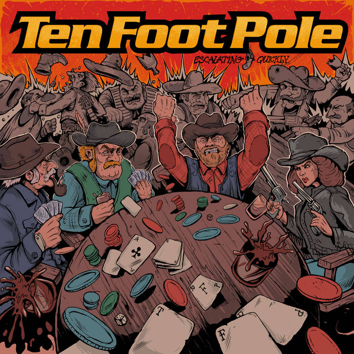 TEN FOOT POLE / テンフットポール / ESCALATING QUICKLY (LP)