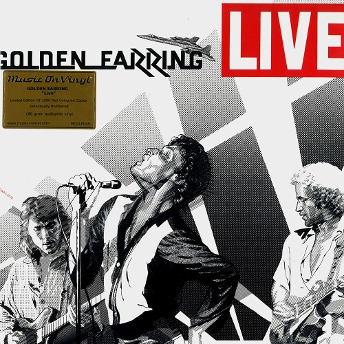 GOLDEN EARRING (GOLDEN EAR-RINGS) / ゴールデン・イアリング / LIVE: LIMITED NUMBERED 1,000 COPIES RED COLOURED VINYL - 180g LIMITED VINYL