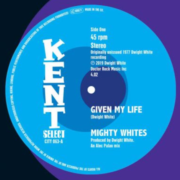 MIGHTY WHITES / JACQUELINE JONES / GIVEN MY LIFE / A FROWN ON MY FACE(7")