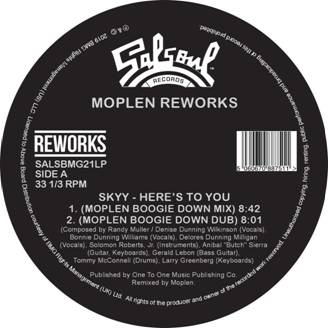SKYY / THE SALSOUL ORCHESTRA / MOPLEN REWORKS (12")