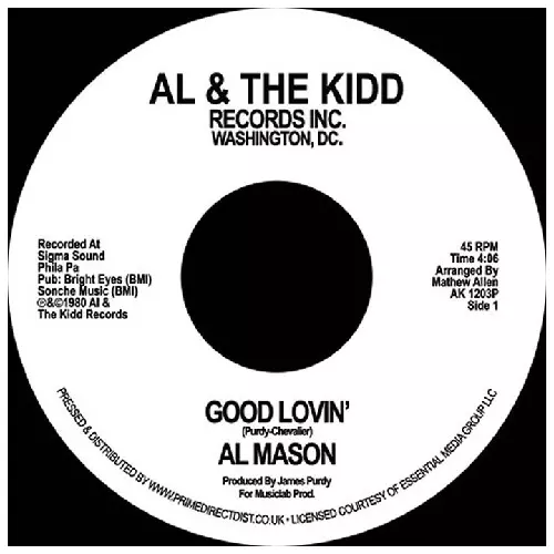 AL MASON / アル・メーソン / GOOD LOVIN' / WE STILL COULD BE TOGETHER (7")