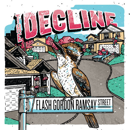 DECLINE / FLASH GORDON RAMSAY STREET (LP)