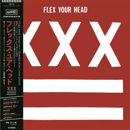 オムニバス (DISCHORD RECORDS) / FLEX YOUR HEAD (LP/帯・ライナー付)