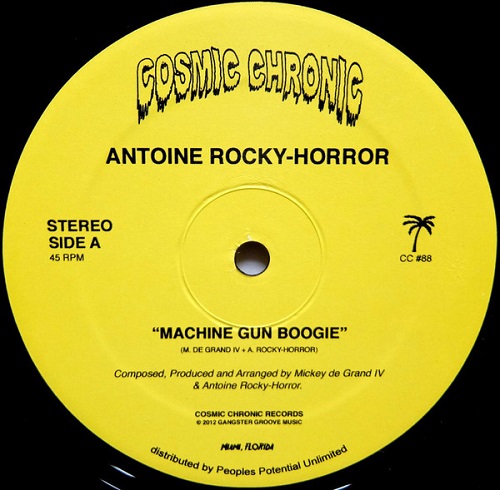 ANTOINE ROCKY-HORROR / アントワーヌ・ロッキー・ホラー / MACHINE GUN BOOGIE / SOPHIA(12")