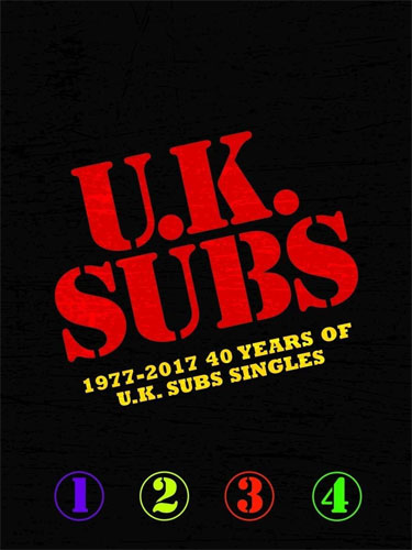 U.K. SUBS / 1977-2017 - 40 YEARS OF UK SUBS SINGLES (4CD)