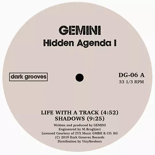 GEMINI / SPENCER KINCY / HIDDEN AGENDA / TANGLED THOUGHTS