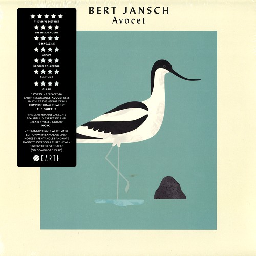 BERT JANSCH / バート・ヤンシュ / AVOCET: EXPANDED ANNIVERSARY EDITION/LIMITED 500 COPIES WHITE COLORED VINYL - 180g LIMITED VINYL/REMASTER