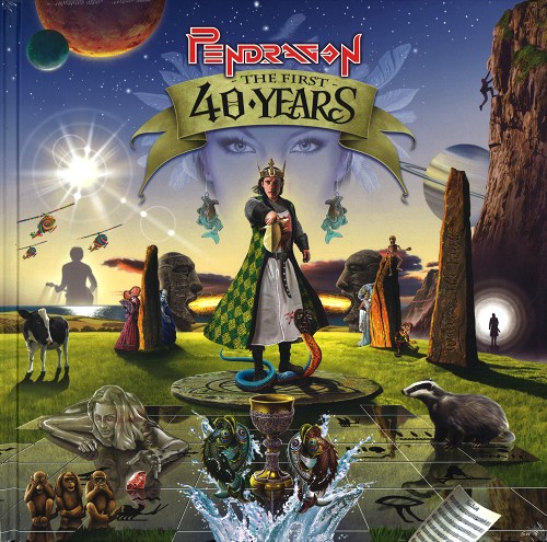 PENDRAGON / ペンドラゴン / THE FIRST 40 YEARS: A SPECIAL COLLECTORS EDITION COMMEMORATIVE 40 YEARS ANNIVERSARY BOOK/5CD PACK