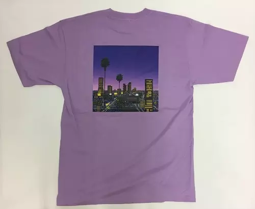 BRONZE (KOR) / XL PURPLE EAST SHORE NIGHT T-SHIRT