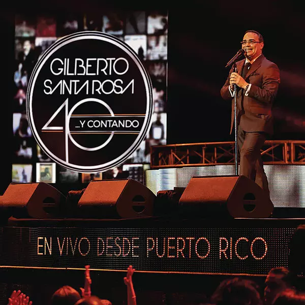 GILBERTO SANTA ROSA / ヒルベルト・サンタ・ロサ / 40... Y CONTANDO (EN VIVO DESDE PUERTO RICO)