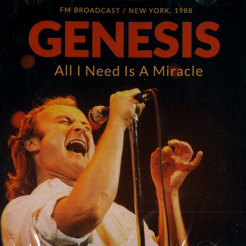 GENESIS / ジェネシス / ALL I NEED IS A MIRACLE/NEW YORK 1988