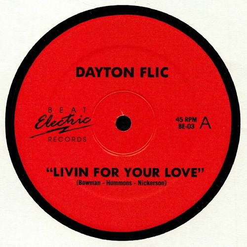 DAYTON FLIC / LIVIN FOR YOUR LOVE"BEAT ELECTRIC PPU SYNTH BOOGIE FUNK (12")