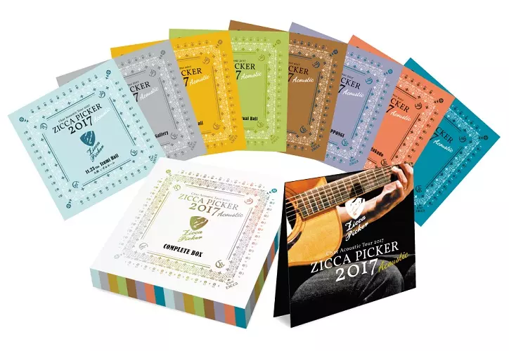 u*5様 Char/竹中尚人ZICCA PICKER2017Acoustic新品 ZICCA PICKER 2017 ACOUSTIC TOUR BOX/Char｜日本のロック｜ディスク