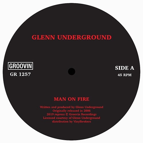 GLENN UNDERGROUND / グレン・アンダーグラウンド / MAN ON FIRE / FORGOTTEN ART
