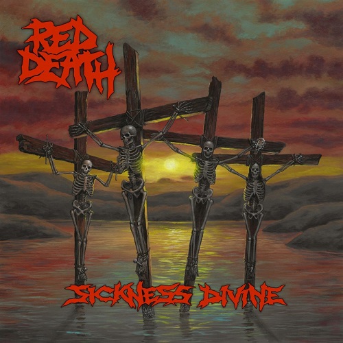RED DEATH (PUNK) / SICKNESS DIVINE (LP)