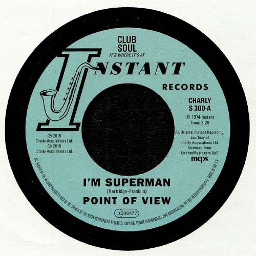 POINT OF VIEW / CLIFF HOLMES / I'M SUPERMAN / I NEED YA' BABY(7")