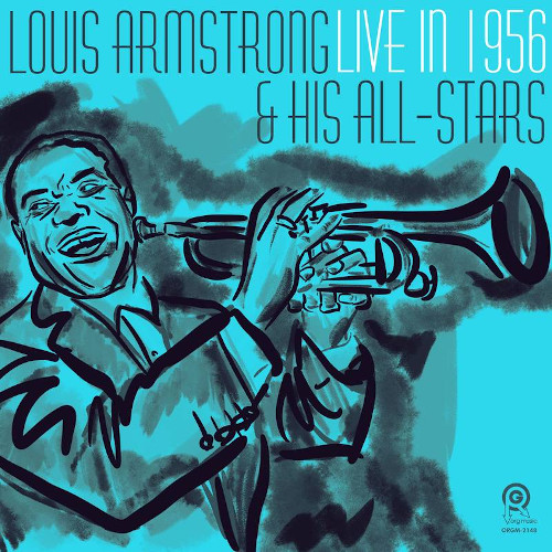 LOUIS ARMSTRONG / ルイ・アームストロング / Live In 1956 (LP)