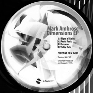 MARK AMBROSE / DIMENSIONS EP