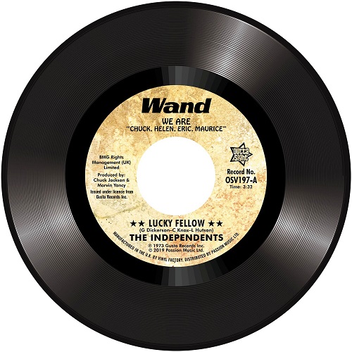 INDEPENDENTS (SOUL) / インディペンデンツ (SOUL) / LUCKY FELLOW / I LOVE YOU, YES I DO(7")