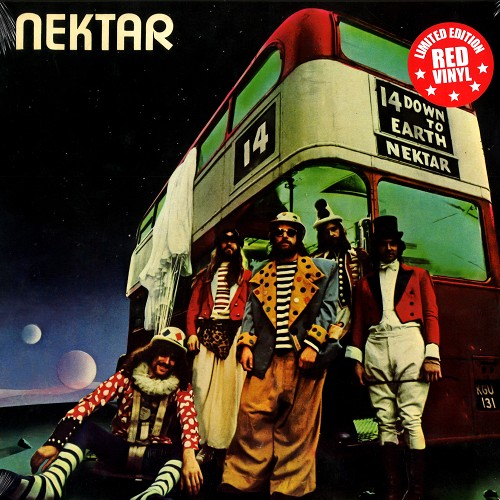 NEKTAR / ネクター / DOWN TO EARTH: LIMITED RED COLORED VINYL -180g LIMITED VINYL/REMASTER