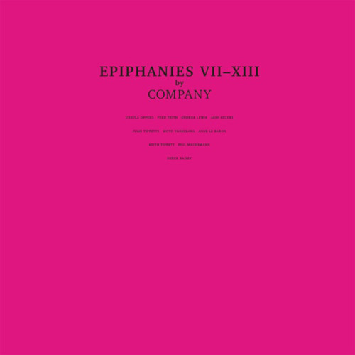 COMPANY / カンパニー / Epiphanies VII-XIII(3LP)