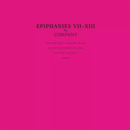 COMPANY / カンパニー / Epiphanies VII-XIII(3LP)