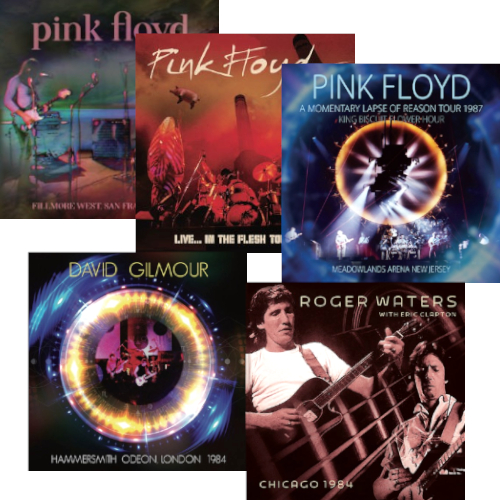 PINK FLOYD / ピンク・フロイド / ライヴ盤5タイトルまとめ買いセット