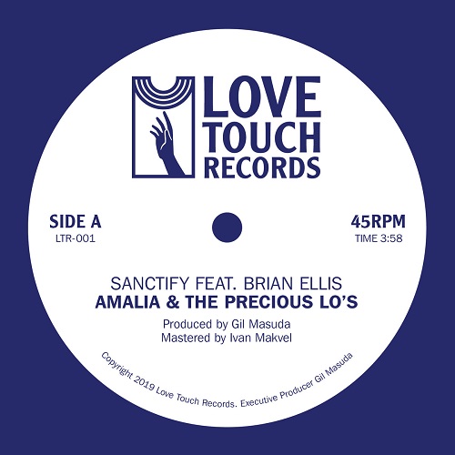 AMALIA & PRECIOUS LO'S feat. BRIAN ELLIS / SANCTIFY(PLAIN SLEEVE)(7")