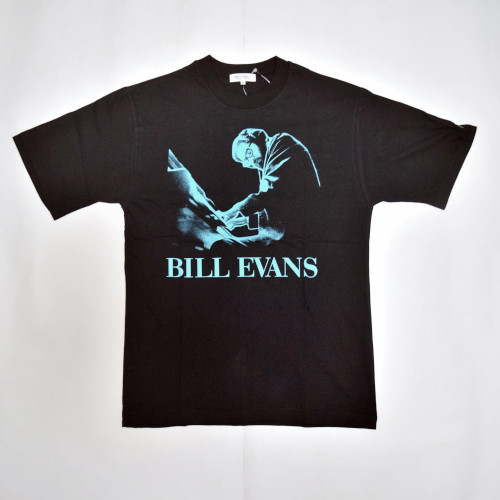 BILL EVANS / ビル・エヴァンス / エヴァンスTシャツ/ブラック×ブルーS