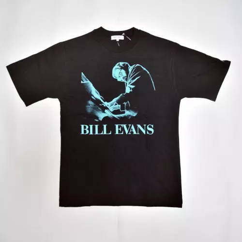エヴァンスTシャツ/ブラック×ブルーL/BILL EVANS/ビル・エヴァンス