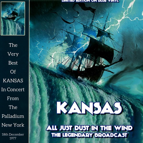 KANSAS / カンサス / ALL JUST DUST IN THE WIND: THE CONCERT ANTHOLOGY LIMITED BLUE COLORED VINYL - LIMITED VINYL