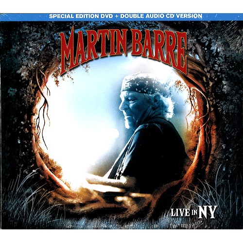 MARTIN BARRE / マーティン・バレ / LIVE IN NY: SPECIAL EDITION DVD+DOUBLE AUDIO CD VERSION