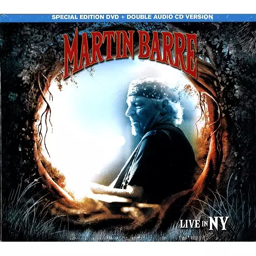 MARTIN BARRE / マーティン・バレ / LIVE IN NY: SPECIAL EDITION DVD+DOUBLE AUDIO CD VERSION