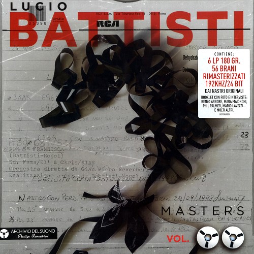 LUCIO BATTISTI / ルチオ・バッティスティ / MASTERS VOL.2: LIMITED NUMBERED 2000 COPIES VINYL BOX - 180g LIMITED VINYL/REMASTER
