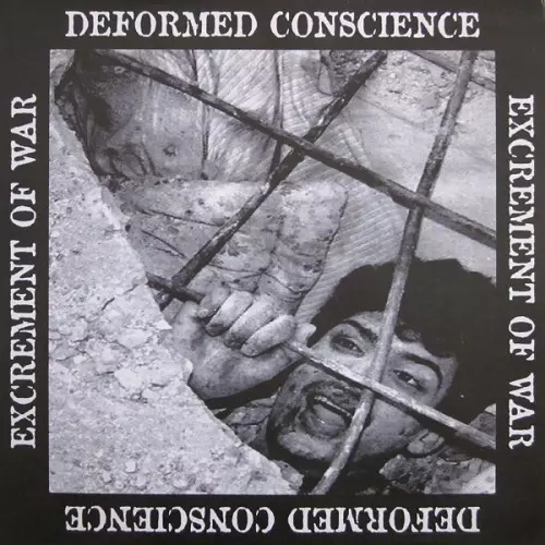 DEFORMED CONSCIENCE : EXCREMENT OF WAR / SPLIT (LP)