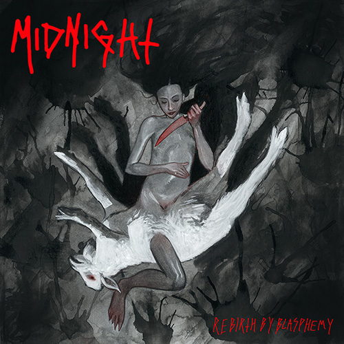 MIDNIGHT (US/Cleveland) / REBIRTH BY BLASPHEMY (LP/OXBLOOD VINYL)