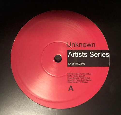 UNKNOWN / ARTISTS SERIES