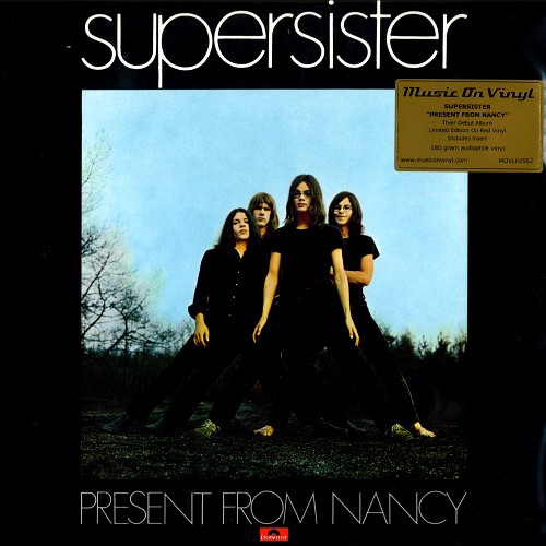 SUPERSISTER / スーパーシスター / PRESENT FROM NANCY: LIMITED 500 COPIES RED COLOURED VINYL - 180g LIMITED VINYL