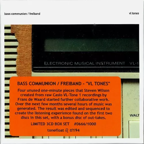 BASS COMMUNION / FREIBAND / BASS COMMUNION /  FREIBAND / VL TONES: CLAMSHEL BOX / VL TONES: CLAMSHEL BOX