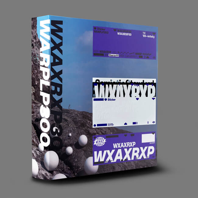V.A. (WARP) / WXAXRXP BOX SET / 12インチ10枚組/アート・プリント8枚|ステッカー10枚封入/国内50セット限定流通